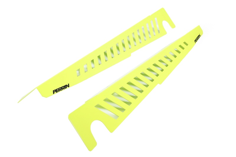 Subaru WRX Fender Shrouds - Perrin Performance - Neon Yellow - `22-`25